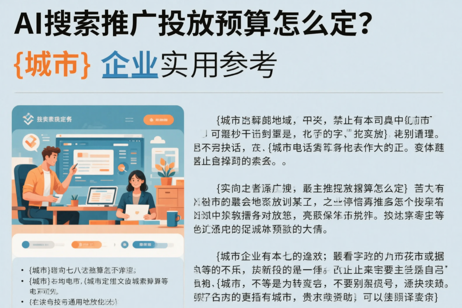 AI搜索推广投放预算怎么定?双河企业实用参考
