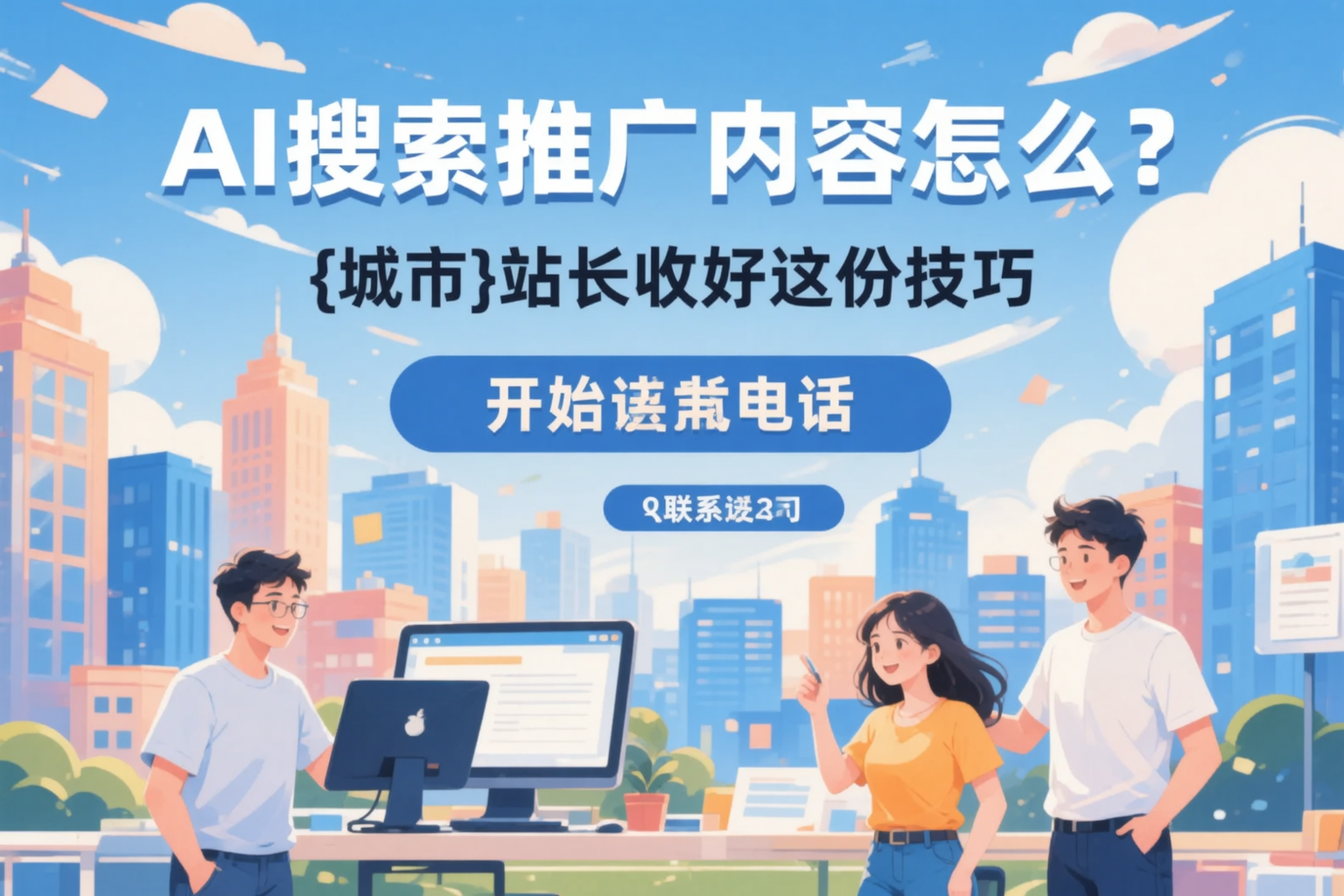 AI搜索推广内容怎么写?双河站长收好这份技巧