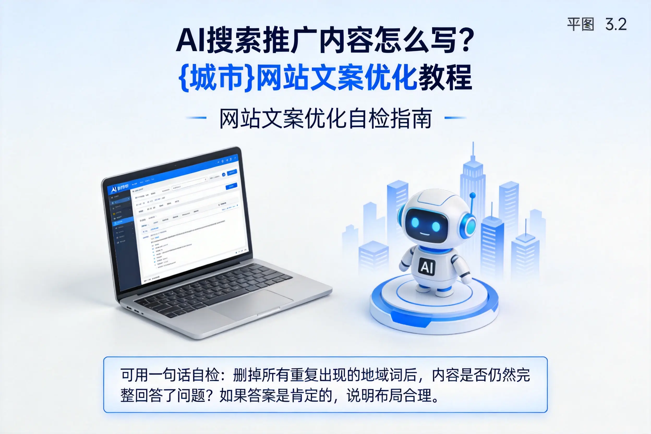 AI搜索推广内容怎么写?双河网站文案优化教程