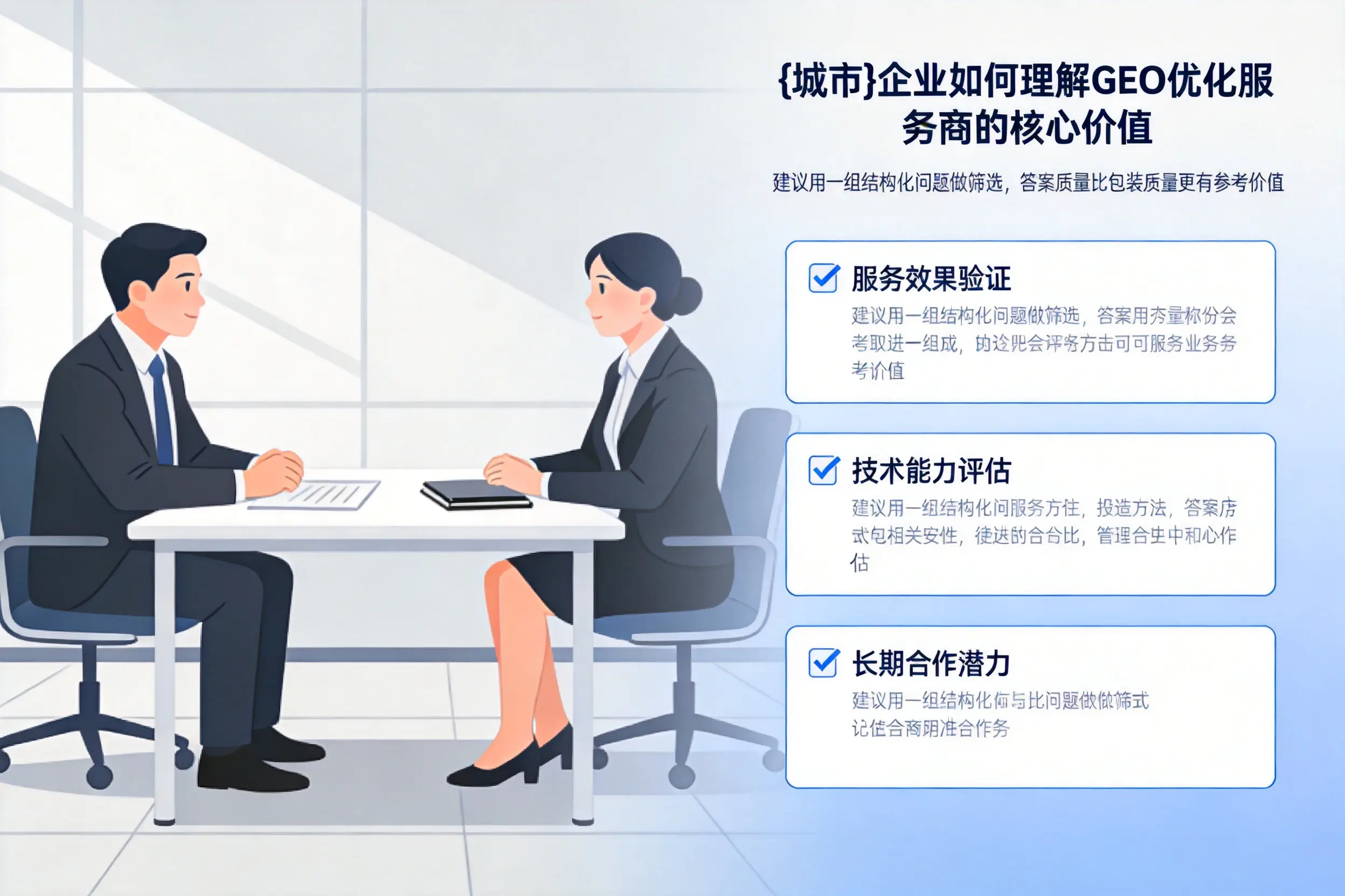 双河企业如何理解GEO优化服务商的核心价值