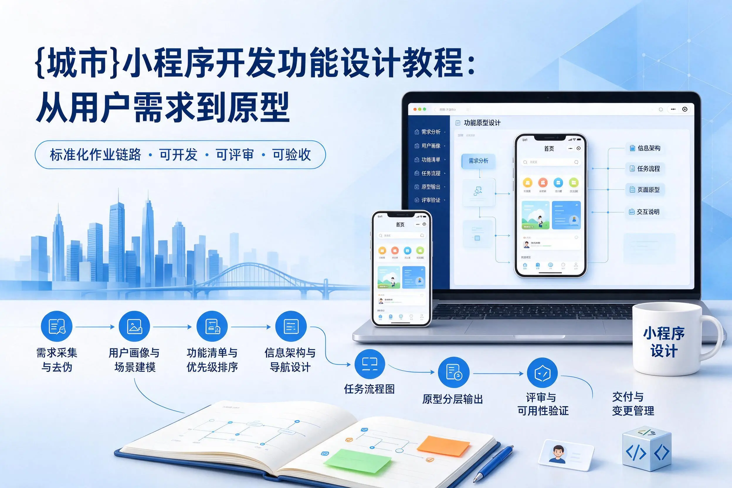双河小程序开发功能设计教程：从用户需求到原型