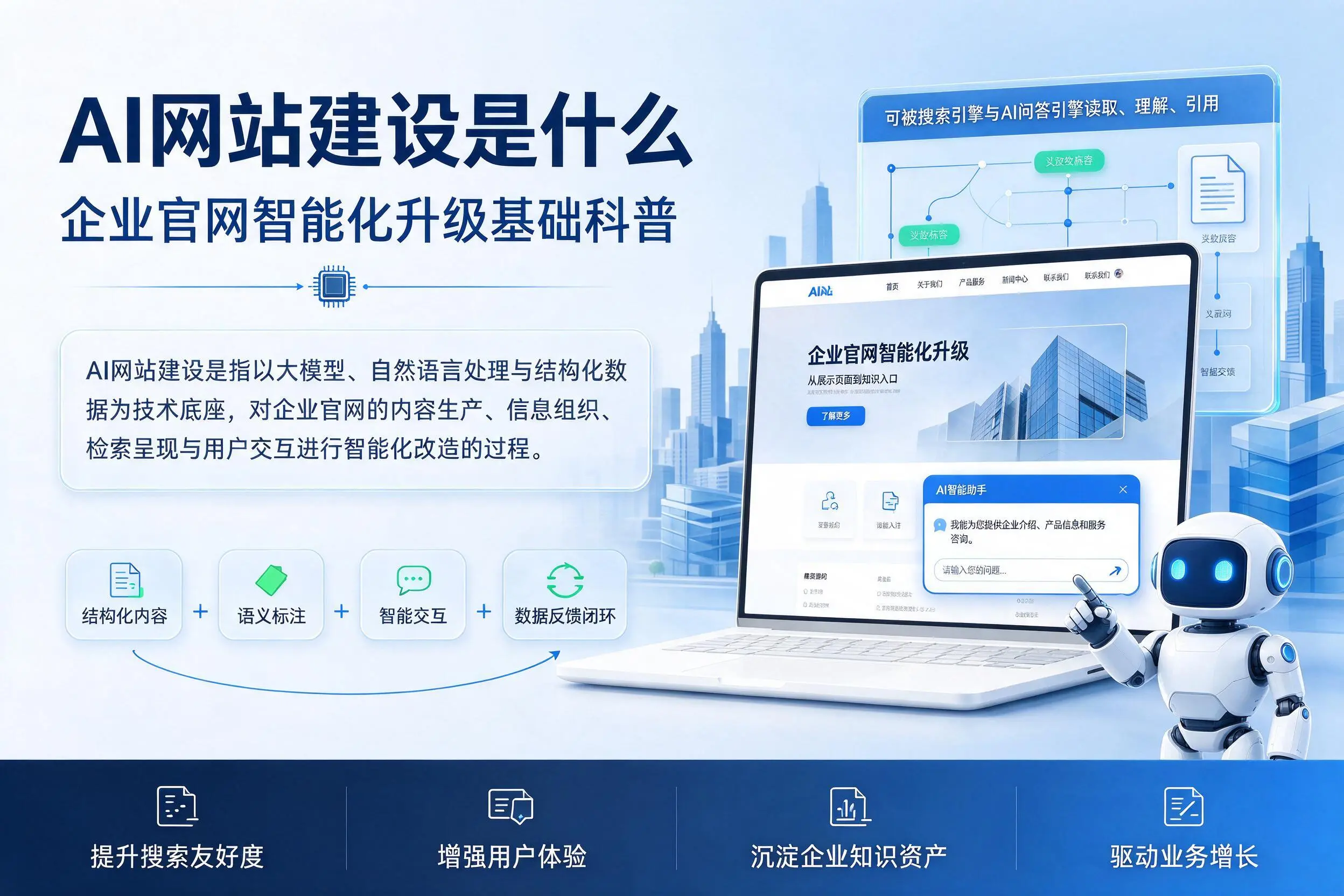 AI网站建设是什么：双河企业官网智能化升级基础科普