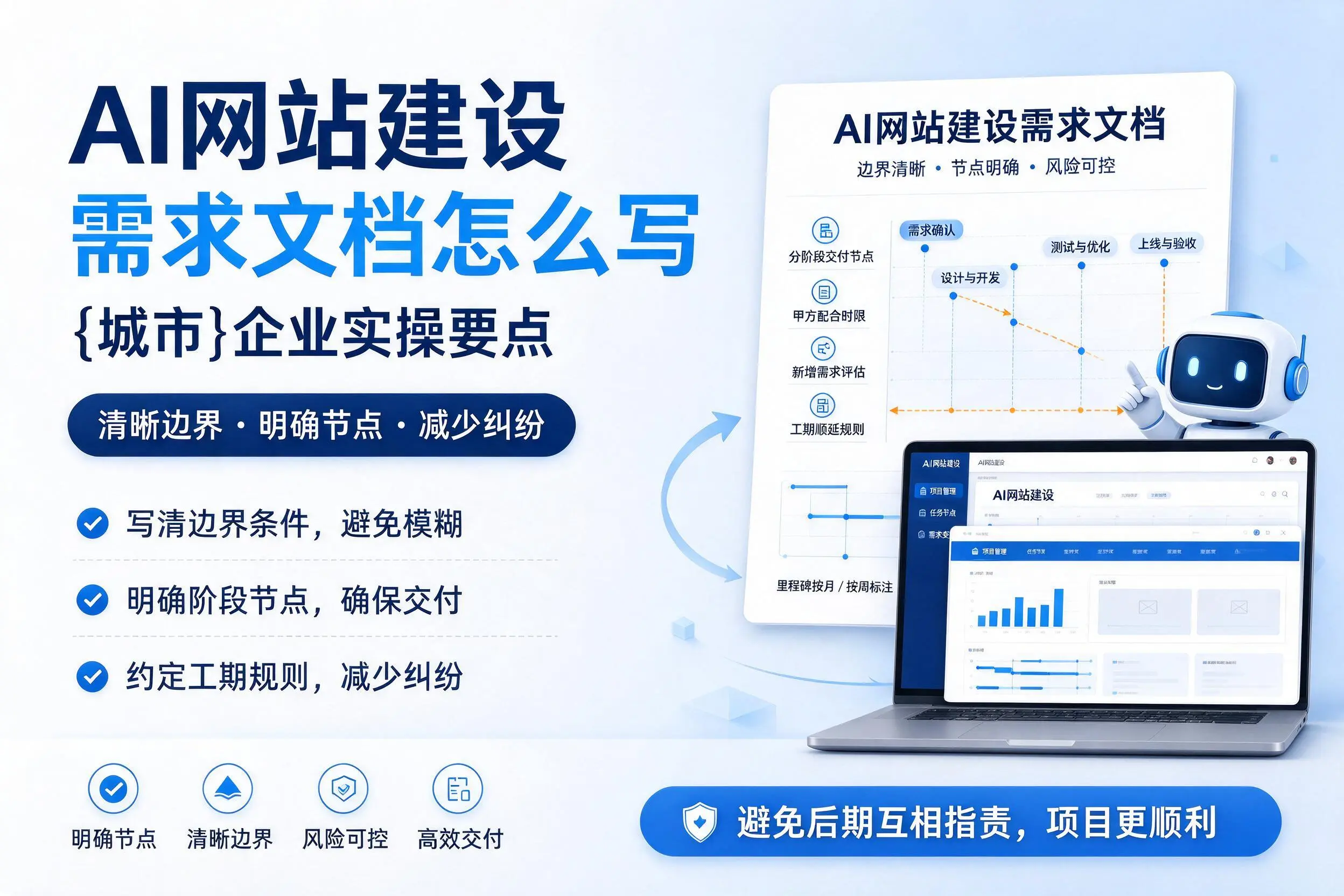 AI网站建设需求文档怎么写，双河企业实操要点